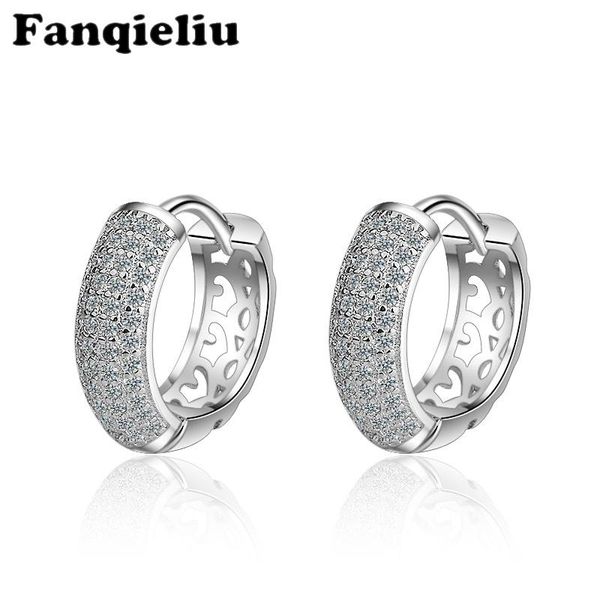 hoop & huggie fanqieliu brand style luxury crystal earrings hoops 925 sterling silver for women rhinestone gift jewelry fql20029, Golden;silver
hoop & huggie fanqieliu brand style luxury crystal earrings hoops 925 sterling silver for women rhinestone gift jewelry fql20029, Golden;silver
