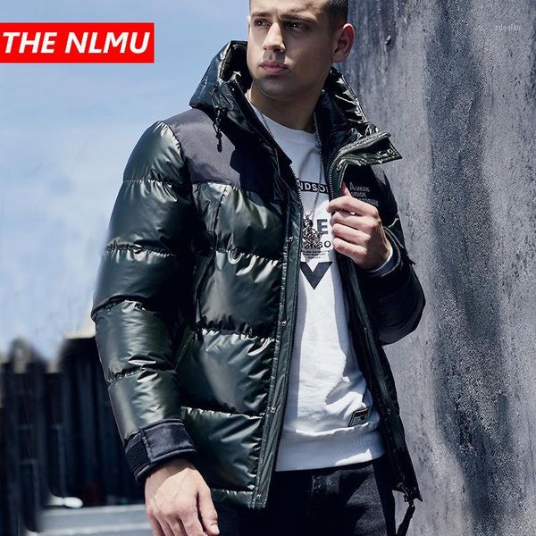 men's down & parkas 2021 men winter warm jackets silver coats hip hop thick hooded parka jacket fashion casual male streetwear outwear, Black 
men's down & parkas 2021 men winter warm jackets silver coats hip hop thick hooded parka jacket fashion casual male streetwear outwear, Black