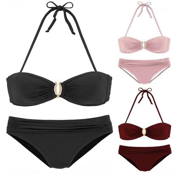 camisoles & tanks lady's bikini with exquisite metal buckle two piece bathing suit for women1, Black;white
camisoles & tanks lady's bikini with exquisite metal buckle two piece bathing suit for women1, Black;white