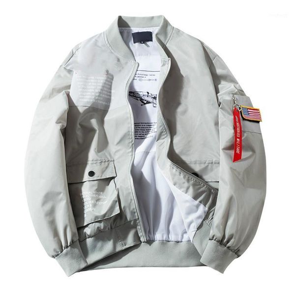 2020 spring jacket men streetwear hip hop coats clothes letter punk air pilot1, Black;brown
2020 spring jacket men streetwear hip hop coats clothes letter punk air pilot1, Black;brown
