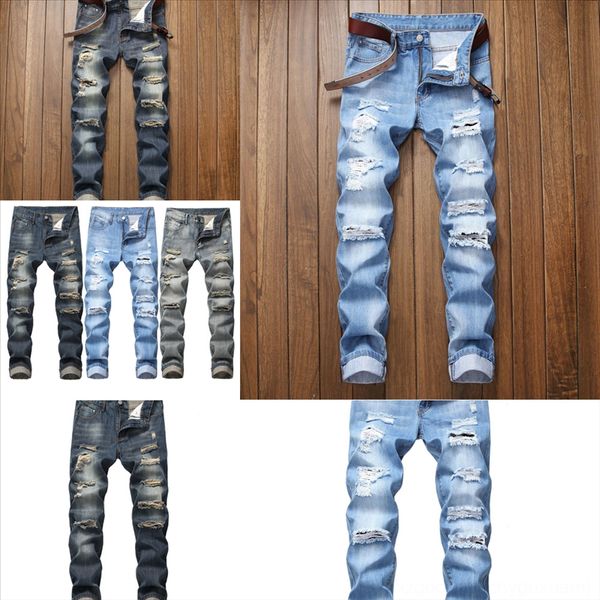 wvdtc zipper slim jeans hole jeans men denim skinny biker fit trousers man true religious jeans hole men ripped hole pants destroyed, Black
wvdtc zipper slim jeans hole jeans men denim skinny biker fit trousers man true religious jeans hole men ripped hole pants destroyed, Black