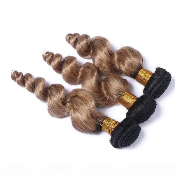 black and honey blonde ombre brazilian human hair weaves dark root 3pcs loose wave #1b 27 light brown ombre virgin hair bundles deals, Black;brown
black and honey blonde ombre brazilian human hair weaves dark root 3pcs loose wave #1b 27 light brown ombre virgin hair bundles deals, Black;brown