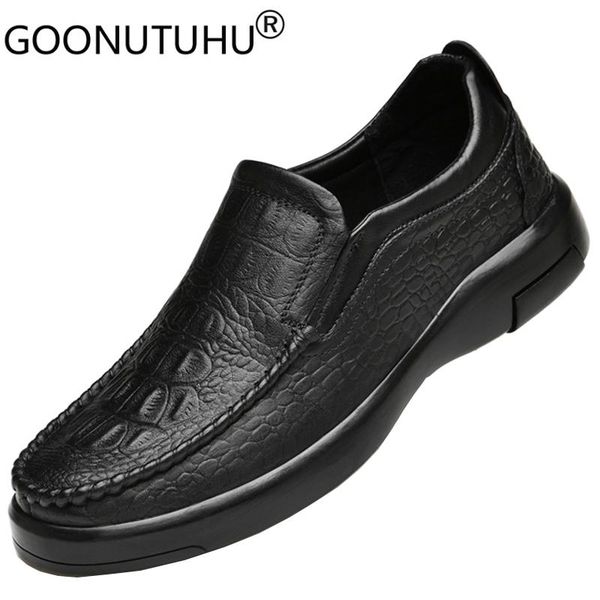 men's shoes casual genuine leather loafers male classics solid black waterproof shoe man comfortable flats driving shoes for men
men's shoes casual genuine leather loafers male classics solid black waterproof shoe man comfortable flats driving shoes for men