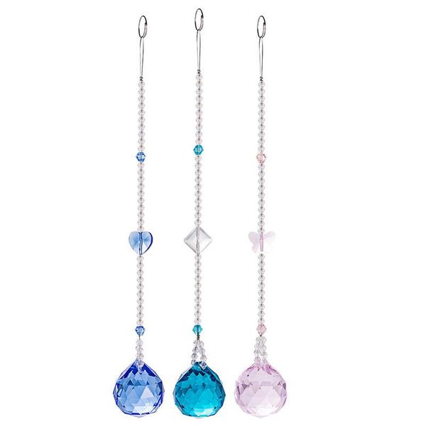 pink blue heart ball diy fengshui home window hanging prisms pendants home suncatcher decoration accessories for living room
pink blue heart ball diy fengshui home window hanging prisms pendants home suncatcher decoration accessories for living room