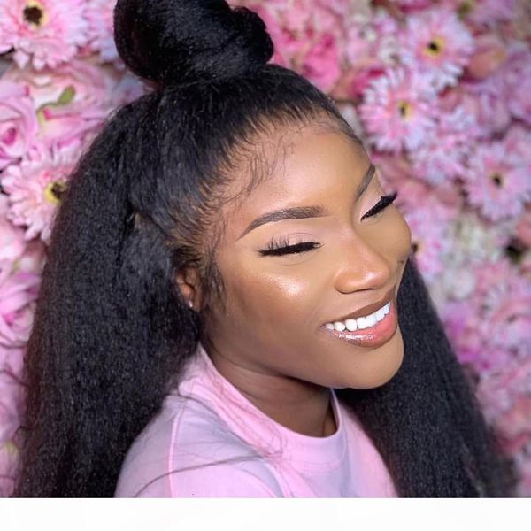 13x6 kinky straight lace front wig human hair wigs for black women 180 density full lace frontal brazilian wig yaki human wgs, Black;brown
13x6 kinky straight lace front wig human hair wigs for black women 180 density full lace frontal brazilian wig yaki human wgs, Black;brown