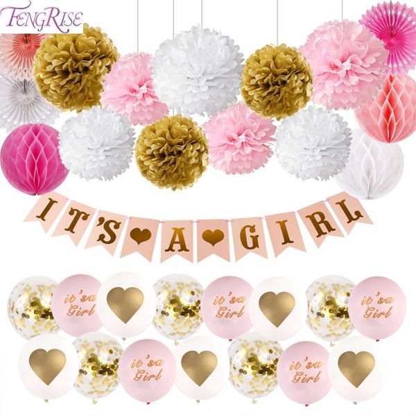 fengrise it's a birthday paty decoration baby shower for girl pink paper flower ball decor babyshower party supplies
fengrise it's a birthday paty decoration baby shower for girl pink paper flower ball decor babyshower party supplies