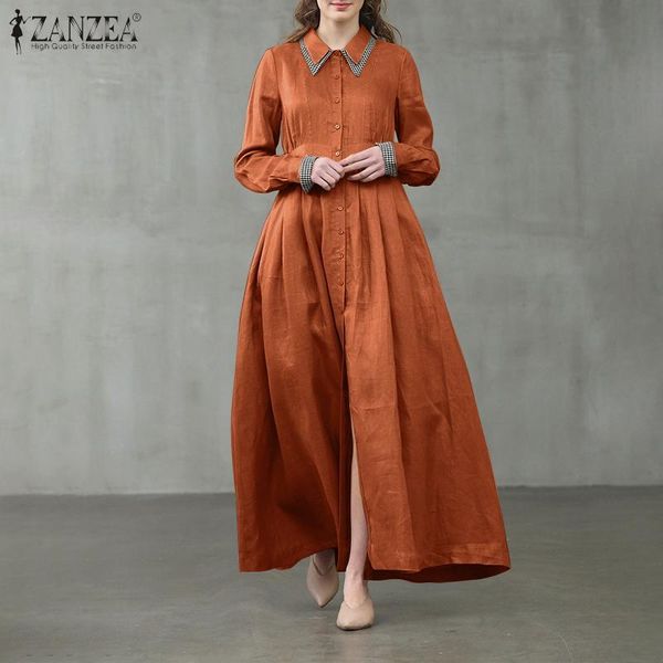 zanzea elegant women maxi long dress fashion spring lapel neck plaid patchwork shirt dress casual long sleeve sundress robe 5xl, Black;gray
zanzea elegant women maxi long dress fashion spring lapel neck plaid patchwork shirt dress casual long sleeve sundress robe 5xl, Black;gray