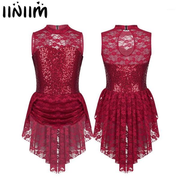 kids girls figure skating dress floral lace sequins keyhole back ice skating dress ballet ballroom hip hop dance leotard1, Black;red
kids girls figure skating dress floral lace sequins keyhole back ice skating dress ballet ballroom hip hop dance leotard1, Black;red
