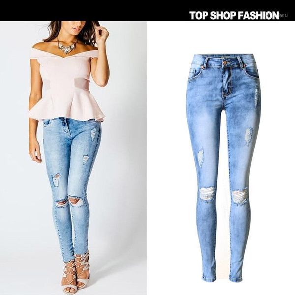 new clothes in the waist of the body irregular water washing grinding broken cowboy trousers of big code1, Blue
new clothes in the waist of the body irregular water washing grinding broken cowboy trousers of big code1, Blue