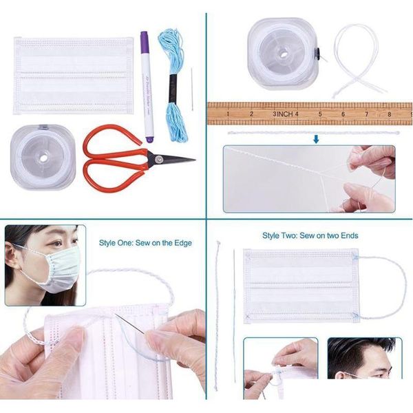 dhl ship910 yard mask elastic rope m round white elastic band mask oil core belt rope handmade diy protective cloth qylbts wphome
dhl ship910 yard mask elastic rope m round white elastic band mask oil core belt rope handmade diy protective cloth qylbts wphome