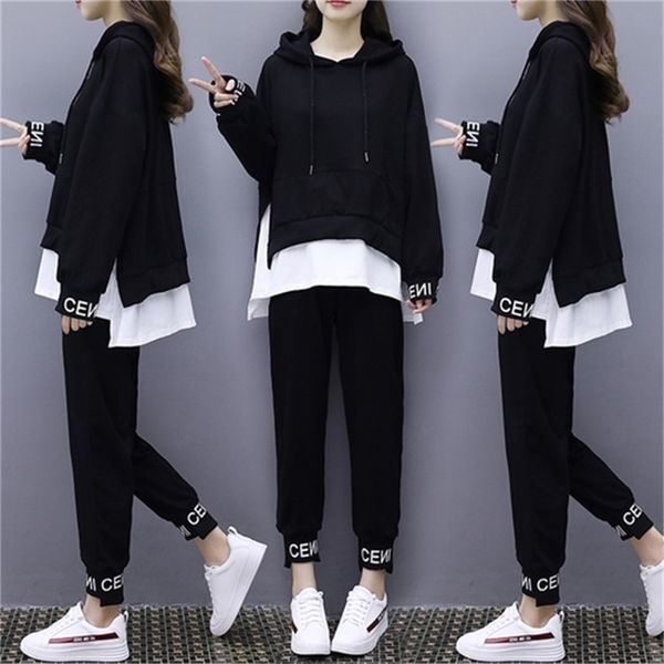 plus size 5xl two piece set tracksuit women loose thin conjunto feminino year-old female costume ensemble femme survetement y201128, White
plus size 5xl two piece set tracksuit women loose thin conjunto feminino year-old female costume ensemble femme survetement y201128, White