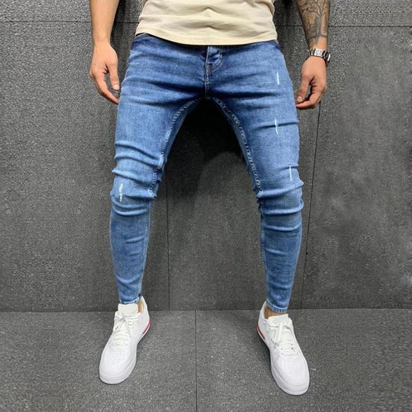 men's jeans mens blue skinny fashion denim pants ripped distressed slim pencil motorcycle large size
men's jeans mens blue skinny fashion denim pants ripped distressed slim pencil motorcycle large size