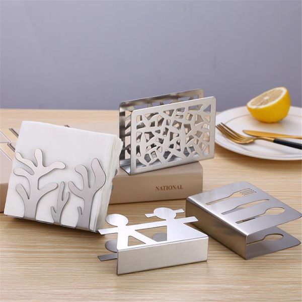 creative stainless steel napkin rack box serviette holder organizer tissue dispenser storage case table decoration home party
creative stainless steel napkin rack box serviette holder organizer tissue dispenser storage case table decoration home party