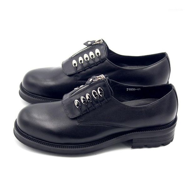 dress shoes england zip thick bottom round head mens social office casual cow leather vintage sequin male footwear increase 5 cm1, Black
dress shoes england zip thick bottom round head mens social office casual cow leather vintage sequin male footwear increase 5 cm1, Black
