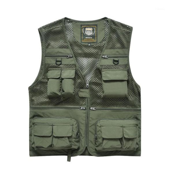 men's large size casual multi-pockets pgraphy fish mesh breathable vest male leisure v neck waistcoats m/4xl j31441, Black;white
men's large size casual multi-pockets pgraphy fish mesh breathable vest male leisure v neck waistcoats m/4xl j31441, Black;white