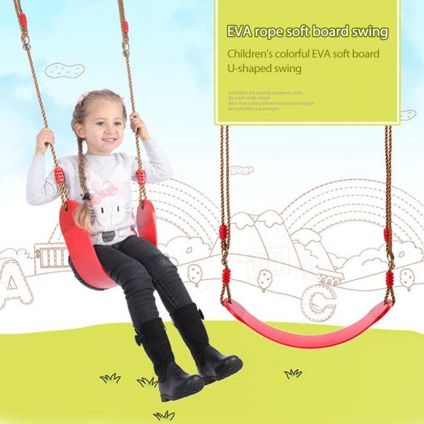 plastic garden children's color soft u-shaped outdoor horizontal bar playground curved board swing 1018
plastic garden children's color soft u-shaped outdoor horizontal bar playground curved board swing 1018
