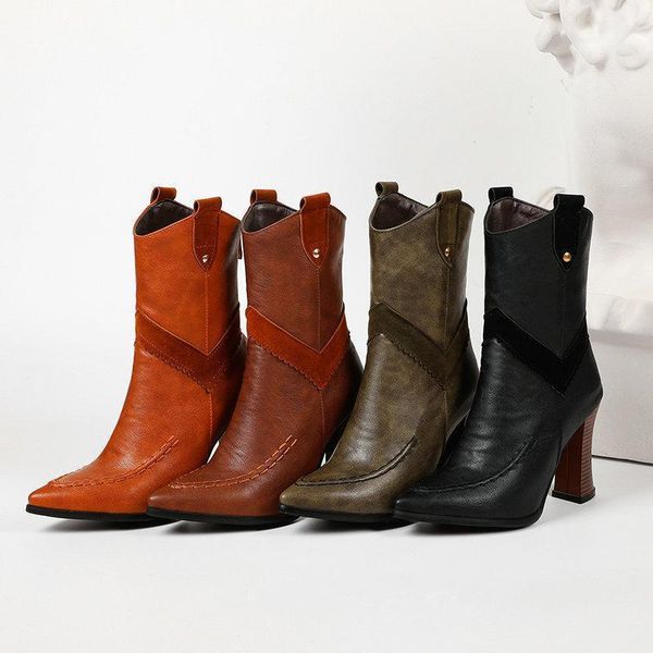 2020 style size 33-46 women's ankle boots heel boots pretty pretty shoes for women's party birthday martin1, Black
2020 style size 33-46 women's ankle boots heel boots pretty pretty shoes for women's party birthday martin1, Black