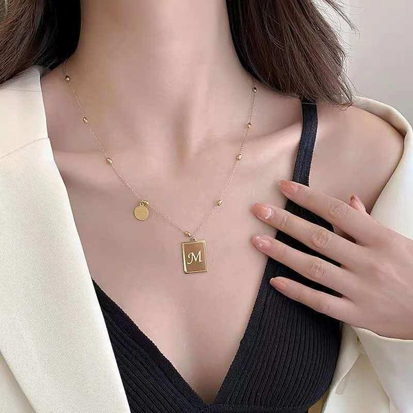 chokers mom necklace m letter for women titanium steel chain female clavicle simple never fade, Golden;silver
chokers mom necklace m letter for women titanium steel chain female clavicle simple never fade, Golden;silver