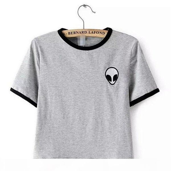 20187 2018 summer alien printed clothes t-shirts for women tee shirt femme camisetas poleras de mujer tshirt female t shirts, White
20187 2018 summer alien printed clothes t-shirts for women tee shirt femme camisetas poleras de mujer tshirt female t shirts, White