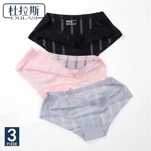 panties women underwear seamless briefs lace nylon striped transparent cotton ladies pants brand lingerie dulasi 3pcs lot y200425, Black;pink
panties women underwear seamless briefs lace nylon striped transparent cotton ladies pants brand lingerie dulasi 3pcs lot y200425, Black;pink