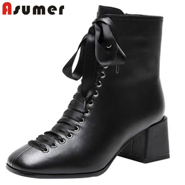 asumer 2020 new arrive party wedding shoes women boots cross tied square toe zip thick heel fashion ankle boots woman black
asumer 2020 new arrive party wedding shoes women boots cross tied square toe zip thick heel fashion ankle boots woman black