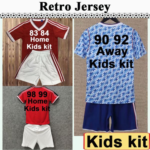 90 92 cantona giggs keane kids kit soccer jerseys 98 99 kanchelskis solskjaer scholes home red away football shirt child short sleeve, Black
90 92 cantona giggs keane kids kit soccer jerseys 98 99 kanchelskis solskjaer scholes home red away football shirt child short sleeve, Black