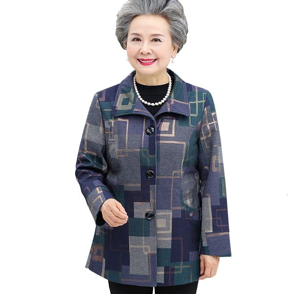 grandma spring autumn jacket new trellis loose coat5xl women's mother's clothes more size 3lsc, Tan;black
grandma spring autumn jacket new trellis loose coat5xl women's mother's clothes more size 3lsc, Tan;black