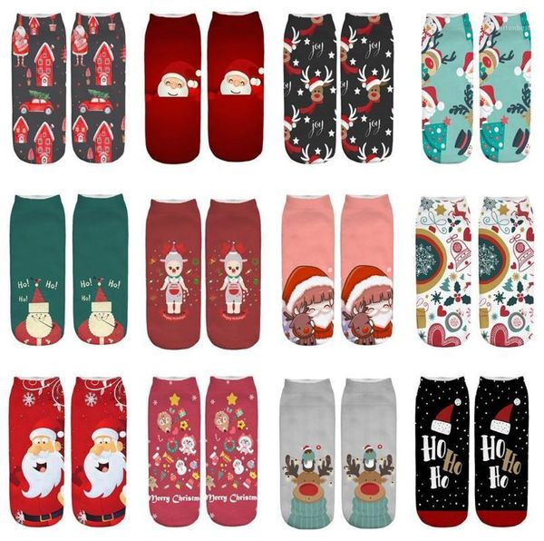 men's socks casual work business 3d christmas santa elk printing medium sports for men and women1, Black
men's socks casual work business 3d christmas santa elk printing medium sports for men and women1, Black