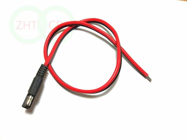 vip1pcs 18awg cable sae 2 pole flat plug load side connector 
vip1pcs 18awg cable sae 2 pole flat plug load side connector