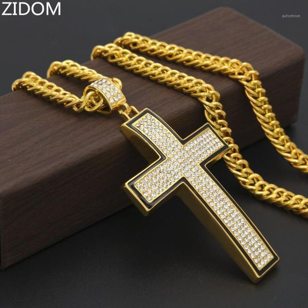 hip hop bling bling big camber cross pendant necklace 90cm long cuban chain necklaces men jewelry drop shipping1, Silver
hip hop bling bling big camber cross pendant necklace 90cm long cuban chain necklaces men jewelry drop shipping1, Silver
