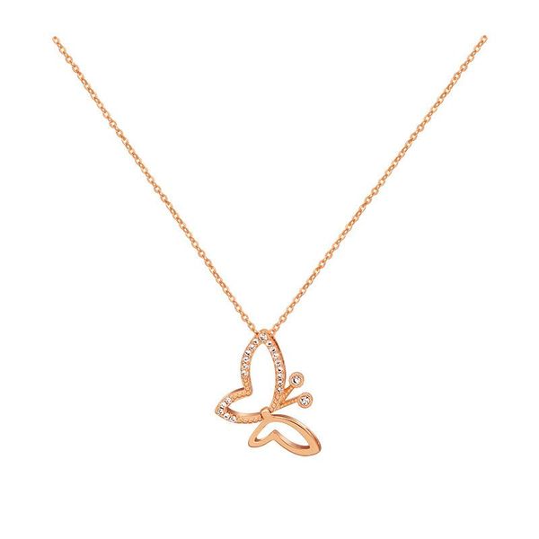 2020 new exquisite animal butterfly pendant necklaces for women micro inlay zircon stone gold color clavicle choker necklace, Silver
2020 new exquisite animal butterfly pendant necklaces for women micro inlay zircon stone gold color clavicle choker necklace, Silver