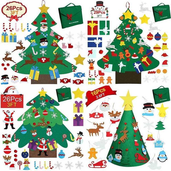 2020 diy felt christmas tree kids toys creative new year gifts artificial tree wall hanging ornaments christmas decor for home1
2020 diy felt christmas tree kids toys creative new year gifts artificial tree wall hanging ornaments christmas decor for home1