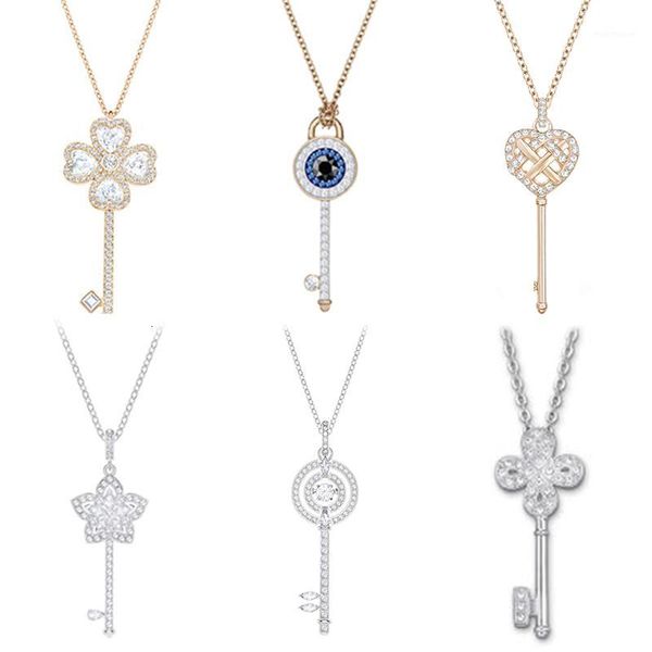 chains mandy fashion 100% sterling original key pendant necklaces women jewelry mail1, Silver
chains mandy fashion 100% sterling original key pendant necklaces women jewelry mail1, Silver