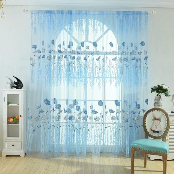 new gesang flower printed screen sheer voile tulle bedroom living room balcony tulip pattern sun-shading curtain home decor d25
new gesang flower printed screen sheer voile tulle bedroom living room balcony tulip pattern sun-shading curtain home decor d25