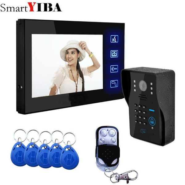 video door phones smartyiba touch key 7" lcd rfid password phone intercom system kit+wireless remote control unlock
video door phones smartyiba touch key 7" lcd rfid password phone intercom system kit+wireless remote control unlock