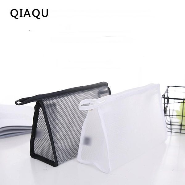 qiaqu travel pvc cosmetic bags women transparent clear zipper makeup bags organizer bath wash make up tote handbags case
qiaqu travel pvc cosmetic bags women transparent clear zipper makeup bags organizer bath wash make up tote handbags case