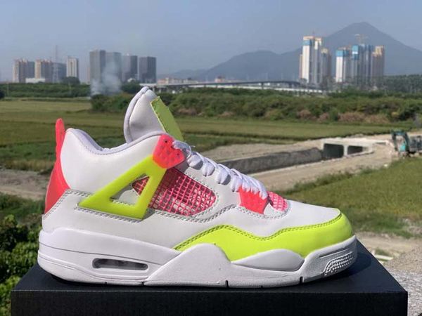 2020 new lemon venom 4 womens basketball shoes white pink yellow 4s sneakers sports trainers for girls women, White;red
2020 new lemon venom 4 womens basketball shoes white pink yellow 4s sneakers sports trainers for girls women, White;red