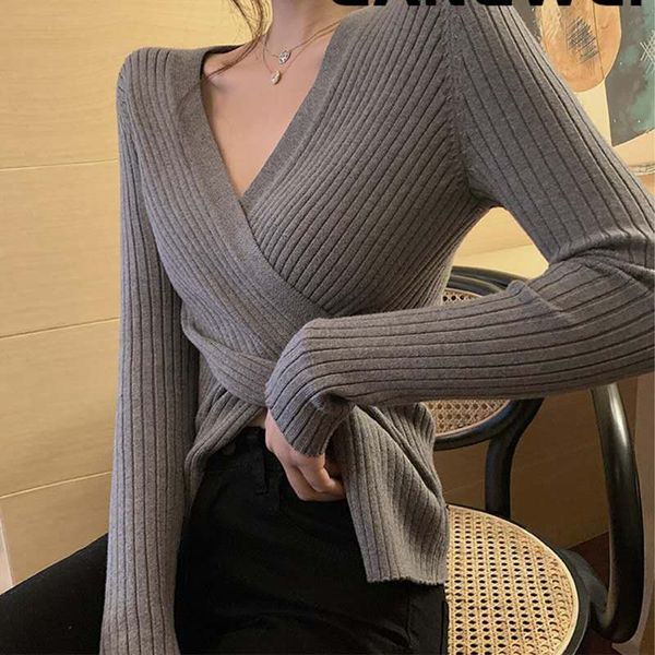 new neck solid color womens sweaters ladies long sleeve long knits winter female apparel deep v pull femme, White;black
new neck solid color womens sweaters ladies long sleeve long knits winter female apparel deep v pull femme, White;black