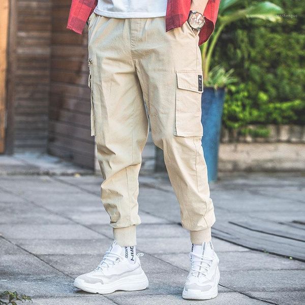 tide brand tooling pants male korean trend of wild nine points pants 2020 spring autumn loose beam trousers men ropa de trabajo1, Black
tide brand tooling pants male korean trend of wild nine points pants 2020 spring autumn loose beam trousers men ropa de trabajo1, Black