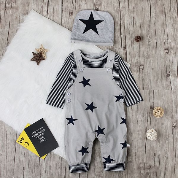 patpat cotton casual newborn 3 piece fashion striped long-sleeved t-shirt bib and hat suit suitable for baby y200323, White
patpat cotton casual newborn 3 piece fashion striped long-sleeved t-shirt bib and hat suit suitable for baby y200323, White