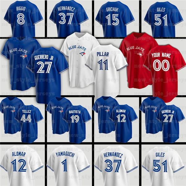27 vladimir guerrero jr. 11 kevin pillar 19 jose bautista blue jays jersey 8 cavan biggio 29 joe carter 12 roberto alomar baseball jerseys, Blue;black
27 vladimir guerrero jr. 11 kevin pillar 19 jose bautista blue jays jersey 8 cavan biggio 29 joe carter 12 roberto alomar baseball jerseys, Blue;black