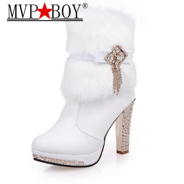 boots mvp boy brand high heel shoes woman fur belt rhinestone platform women bling studded heels leather, Black
boots mvp boy brand high heel shoes woman fur belt rhinestone platform women bling studded heels leather, Black