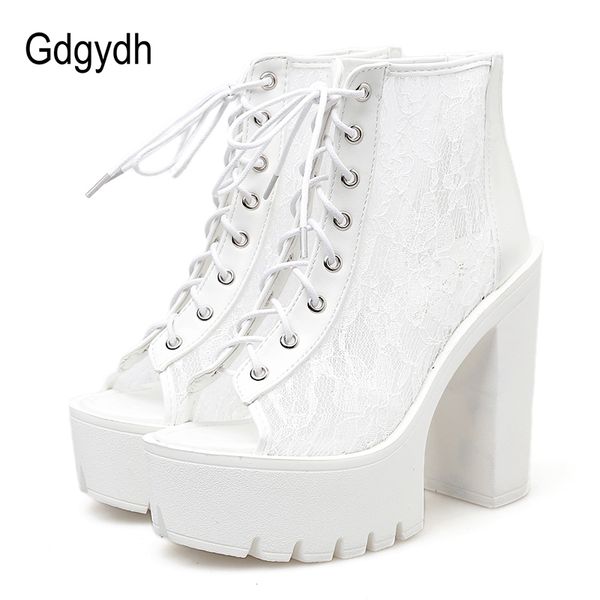 gdgydh summer boots with lace peep toe footwear woman boots on summer mesh rome style 2020 spring ladies shoes drop shipping t200425, Black
gdgydh summer boots with lace peep toe footwear woman boots on summer mesh rome style 2020 spring ladies shoes drop shipping t200425, Black
