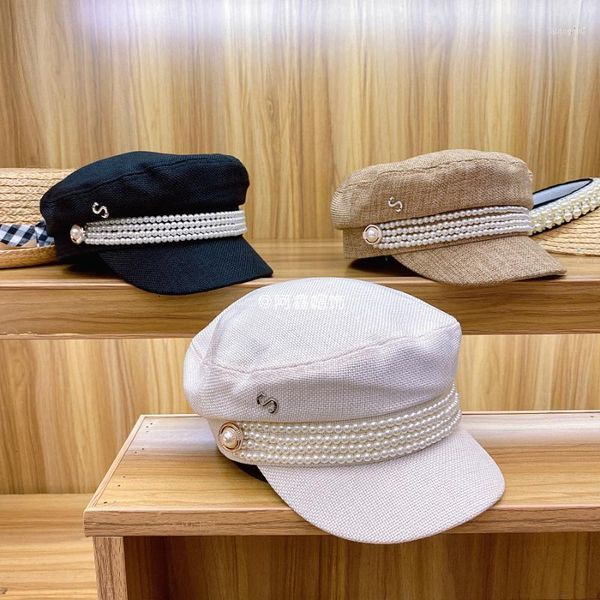 stingy brim hats 202107-yu805479697 autumn cotton linen pearl chain gold button leisure lady octagonal hat women visors cap1, Blue;gray
stingy brim hats 202107-yu805479697 autumn cotton linen pearl chain gold button leisure lady octagonal hat women visors cap1, Blue;gray