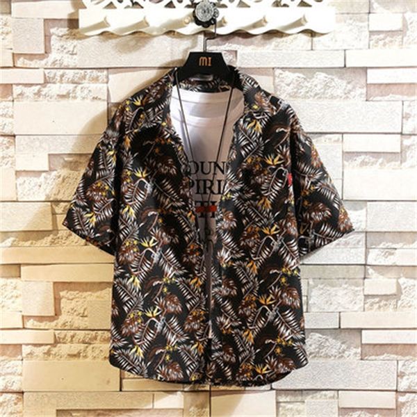 2021 new of men in vintage beach short-sleeve lapel shirt button up casual harajuku blouse loose large 5xl sweaters j5we, White;black
2021 new of men in vintage beach short-sleeve lapel shirt button up casual harajuku blouse loose large 5xl sweaters j5we, White;black
