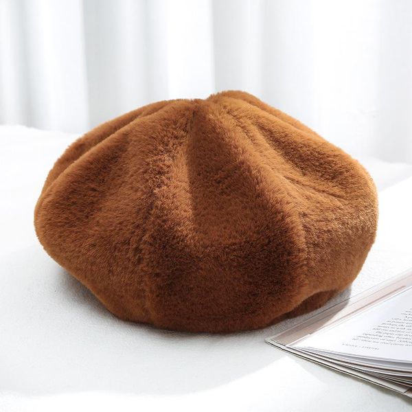 berets simple fashion solid color women's hat beret winter warm plush mushroom comfortable sboy outdoor travel casual caps, Blue;gray
berets simple fashion solid color women's hat beret winter warm plush mushroom comfortable sboy outdoor travel casual caps, Blue;gray