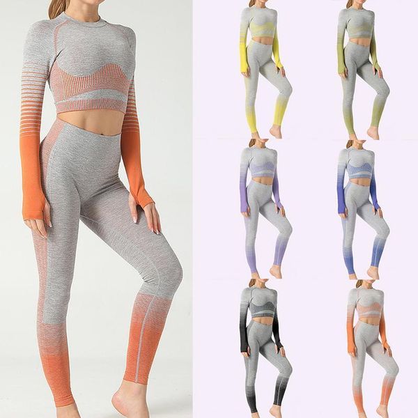 yoga outfits seamless rib set sport women two 2 piece fitness sets tight long sleeve crop leggings workout gym suit1, White;red
yoga outfits seamless rib set sport women two 2 piece fitness sets tight long sleeve crop leggings workout gym suit1, White;red