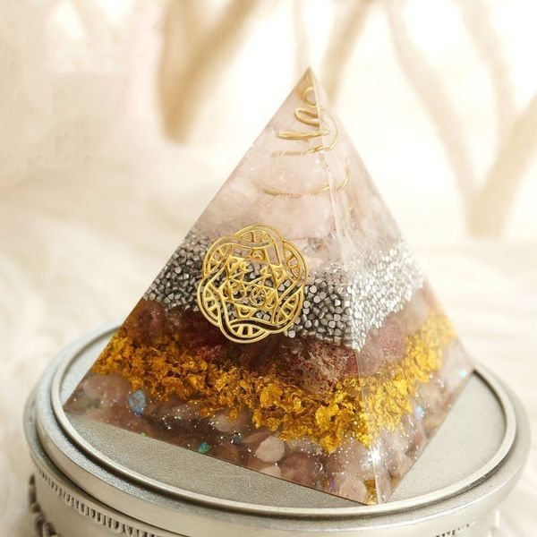 radiation protection orgonite energy pyramid resin decorative craft jewelry converter bring good luck, Black
radiation protection orgonite energy pyramid resin decorative craft jewelry converter bring good luck, Black