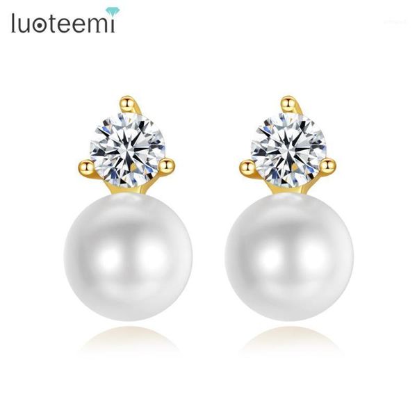 stud luoteemi korean design cute imitation pearl earrings for women girls shiny cubic zircon fashion jewelry sweety bijoux1, Golden;silver
stud luoteemi korean design cute imitation pearl earrings for women girls shiny cubic zircon fashion jewelry sweety bijoux1, Golden;silver