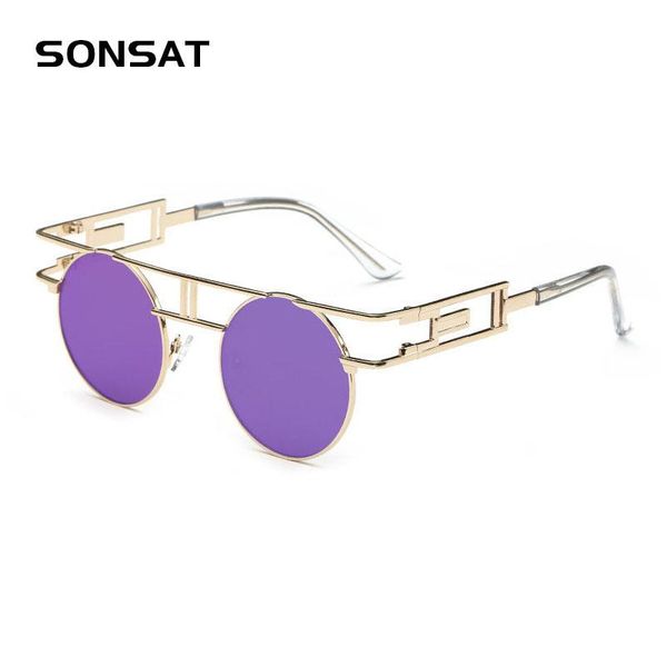2020 new fashion vintage gothic men's steampunk round sunglasses women vintage brand designer sun glasses for female, White;black
2020 new fashion vintage gothic men's steampunk round sunglasses women vintage brand designer sun glasses for female, White;black
